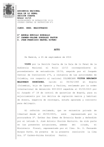 2015-9-30 Auto extradición a Colombia Victor Maldonado