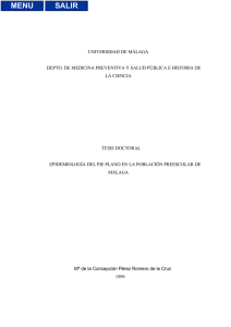 universidad de málaga depto. de medicina preventiva y