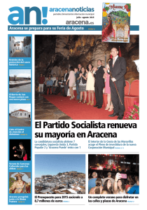 Aracena Noticias Julio-Agosto 2015