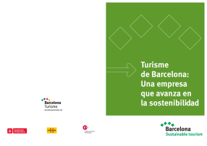 Turisme de Barcelona: Una empresa que avanza en la sostenibilidad