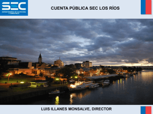 Cuenta Pública Los Ríos 2014 - Superintendencia de Electricidad y