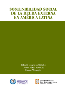 sostenibilidad social de la deuda externa en américa latina