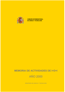 AÑO 2000 - Ministerio de Economía y Competitividad