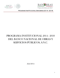 Programa Institucional 2014-2018