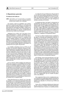 LEY 8/2012, de 27 de diciembre, de medidas administrativas y fiscales