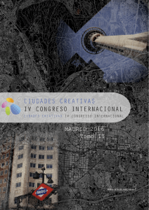 Introducción - IV Congreso Internacional Ciudades Creativas