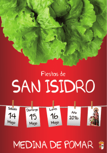 programa san isidro 16.indd - Ayuntamiento Medina de Pomar