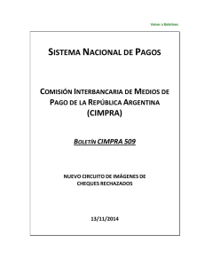 509 - del Banco Central de la República Argentina