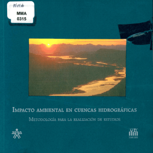 impacto ambiental en cuencas hidrográficas