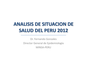 analisis de situacion de salud del peru 2011