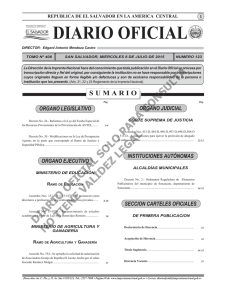 Diario Oficial 8 de Julio 2015.indd - Diario Oficial de la República de