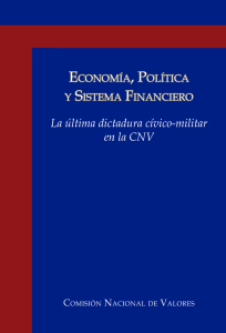 "Economía, Política y Sistema Financiero", elaborado por la Oficina