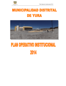 POI - Municipalidad Distrital de Yura