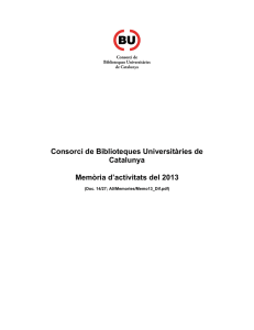 Consorci de Biblioteques Universitàries de Catalunya