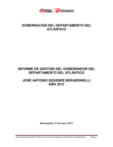 Atlántico IG 2012 - CDIM - Presidencia de la República