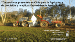 (Agricultura de Precision) Fernando Manqui , UACh abril 2016