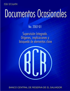 Supervisión Integrada. Orígenes, Implicaciones y búsqueda de