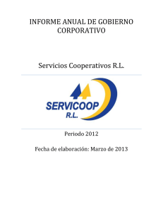 Informe Gobierno Corporativo 2012
