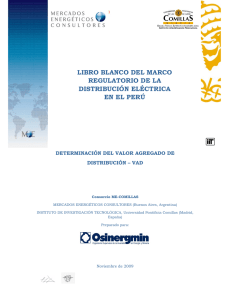 libro blanco del marco regulatorio de la distribución