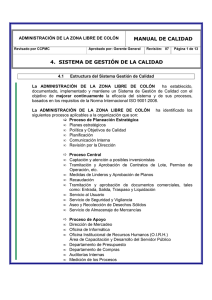 4. sistema de gestión de la calidad