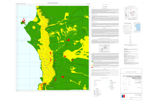 Mapa de respuesta sísmica en el área de Iquique y