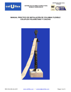 manual práctico de instalación de columna flexible coluflex