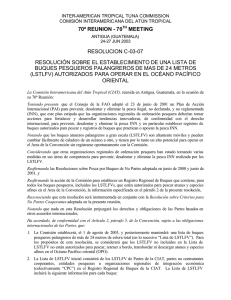C-03-07 - Comisión Interamericana del Atún Tropical