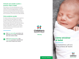 Cómo envolver al bebé - Children`s Healthcare of Atlanta