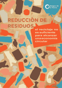 el reciclaje no es suficiente para alcanzar una economía circular