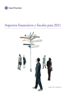 Aspectos financieros y fiscales para 2011