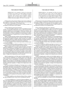 URL publicació DOCV - Universitat de València