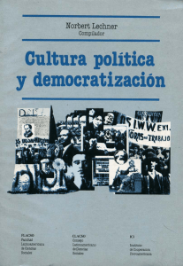 Cultura política - FLACSO