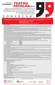 Convocatoria - Gobierno del Estado de Aguascalientes