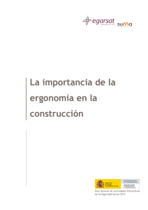La importancia de la ergonomía en la construcción