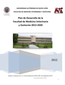 Plan de Desarrollo de la Facultad de Medicina Veterinaria y