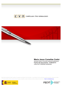 CVN - Maria Jesus Comellas Carbó