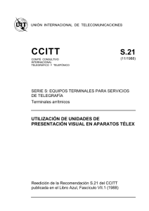 ITU-T RECOMMENDATION
