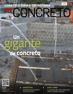 de concreto - construcción y tecnología en concreto