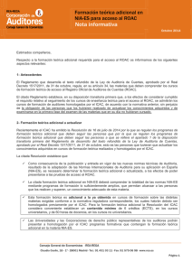 Nota Informativa - Colegio de Economistas de Alicante