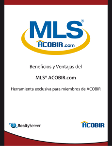 Beneficios y Ventajas del MLS® ACOBIR.com