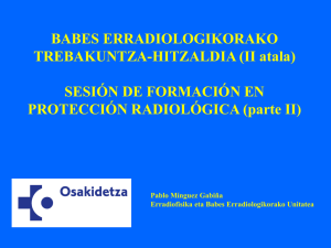Curso de protección radiológica para dirigir instalaciones de rayos