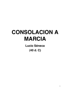 Seneca, Lucio, CONSOLACION A MARCIA