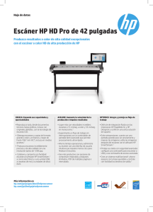 Escáner HP HD Pro de 42 pulgadas
