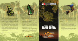 Tambopata - Servicio Nacional de Áreas Naturales Protegidas por