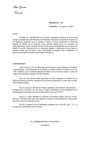 Poder Ejecutivo Corrientes - Contaduría General de la Provincia de