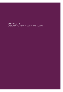 capítulo iii. calidad de vida y protección social