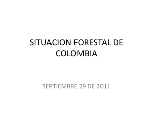 leyes forestales en colombia