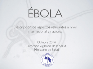 ébola - Dirección General de Migración y Extranjería