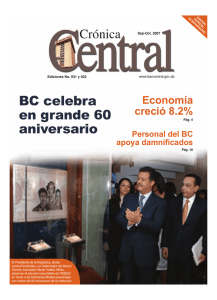 Octubre - Banco Central de la República Dominicana