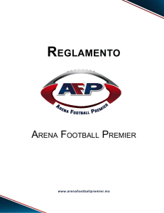 reglamento - Arena Football Premier
